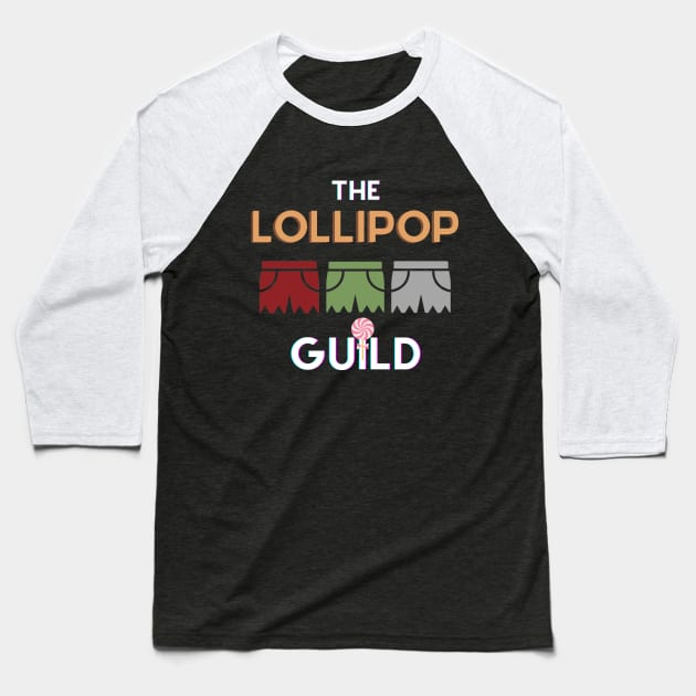 Lollipop Guild Baseball T-Shirt by FavaFinds